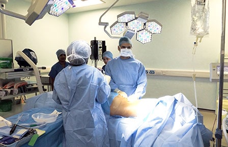 operating theatre plastic surgery
